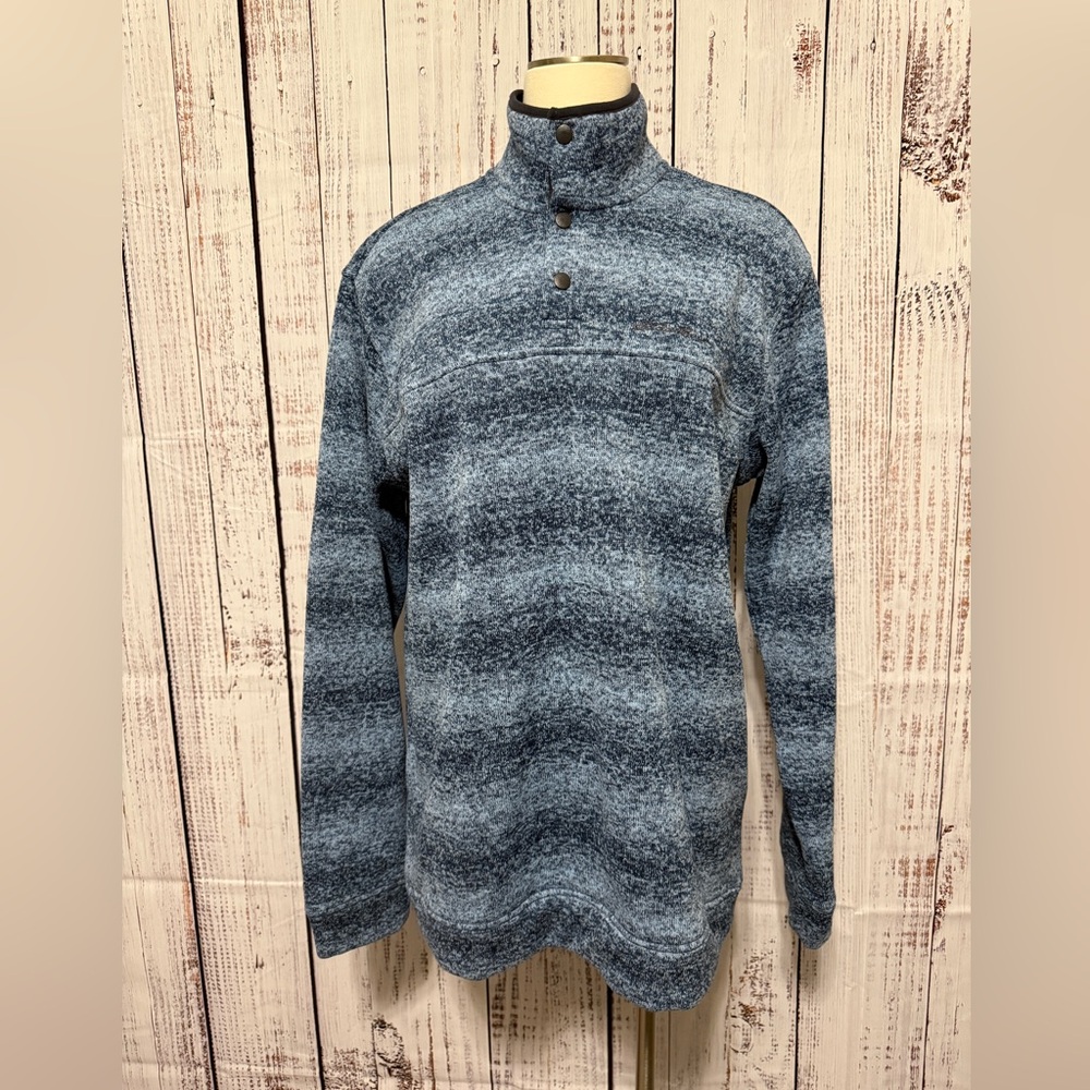 Eddie‎ Bauer Blue Patterned Pullover
